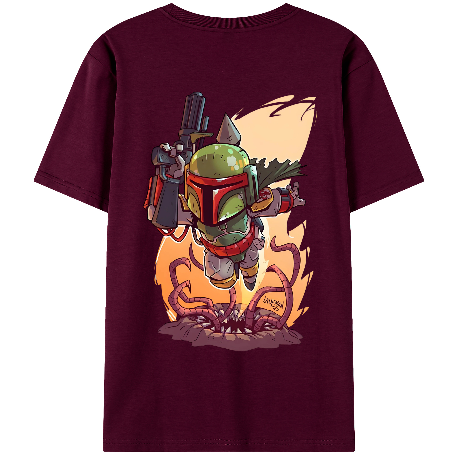 （画像用） スター・ウォーズ Star Wars レディース半袖Tシャツ(バックプリント)
